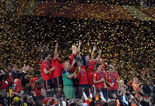 Spain wins world cup